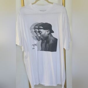 Free w/ Purchase Advise Seller 2PAC Tshirt White XXL NEW
